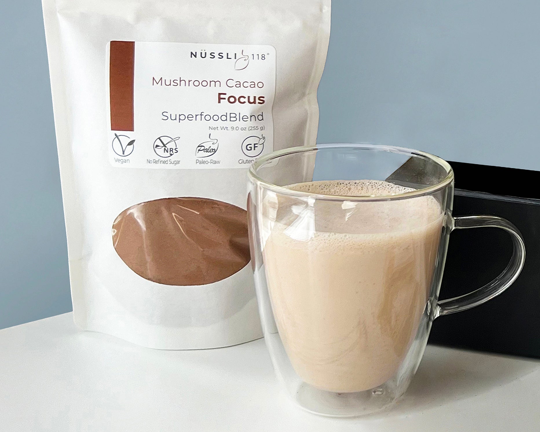 Cacao Focus Superfood Blend | Nüssli 118° – Nüssli118