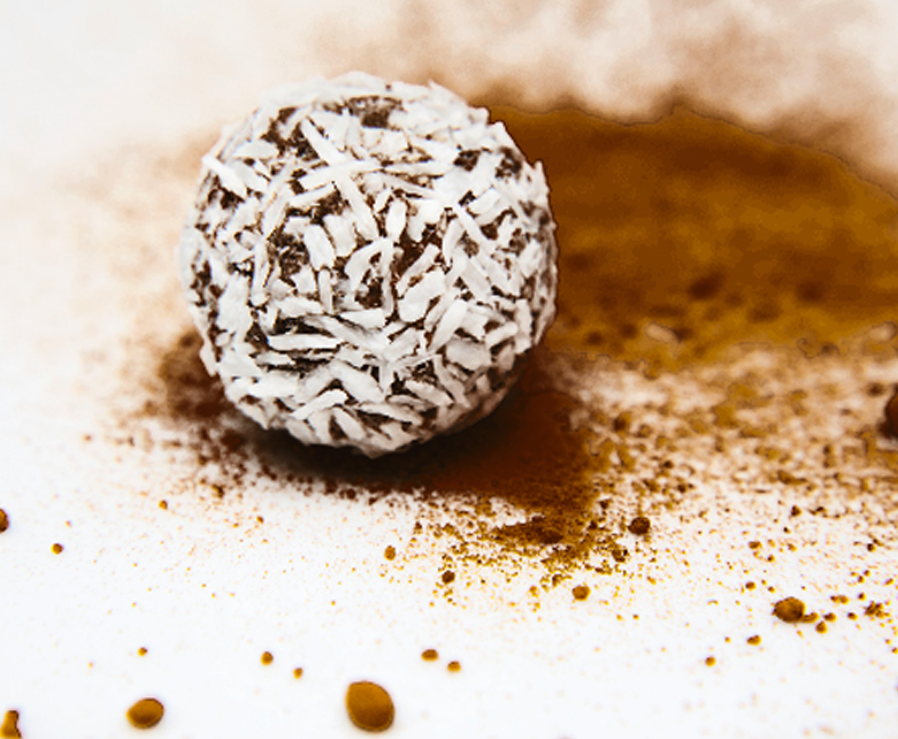 Vegan Dairy Free Chocolate Coconut Bites