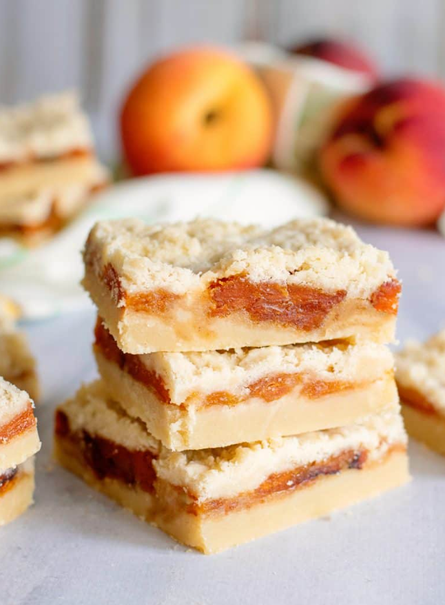 Peach Ginger Bars