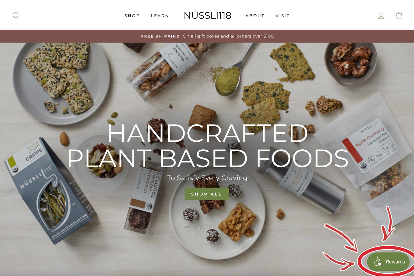 Introducing...Nüssli118° Rewards!!