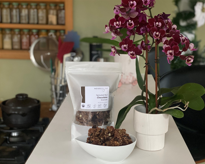 Chocolate Sprouted Nut Granola 