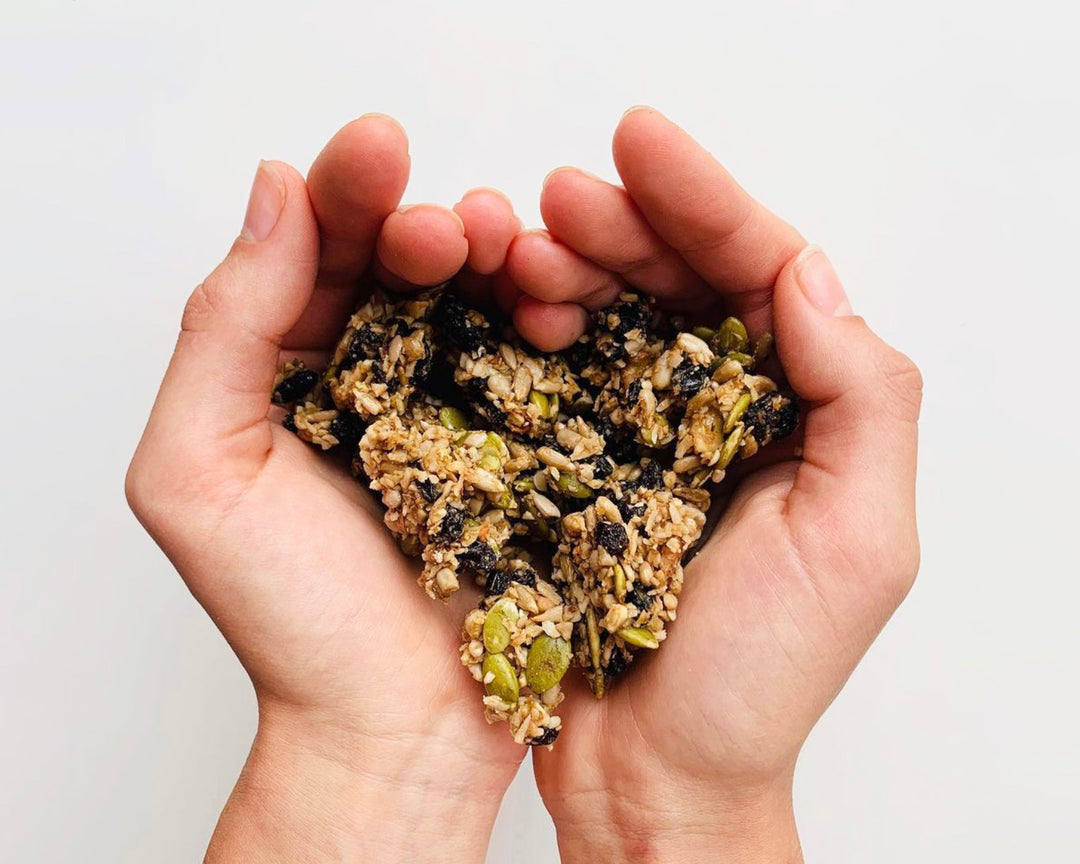 Apple Cranberry Sprouted Nut Granola