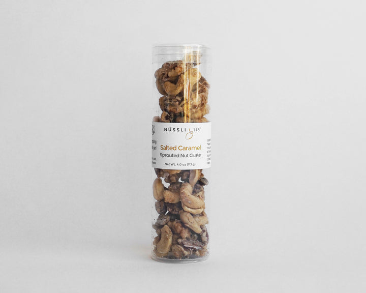 Photo of sprouted nuts cluster salted caramel.