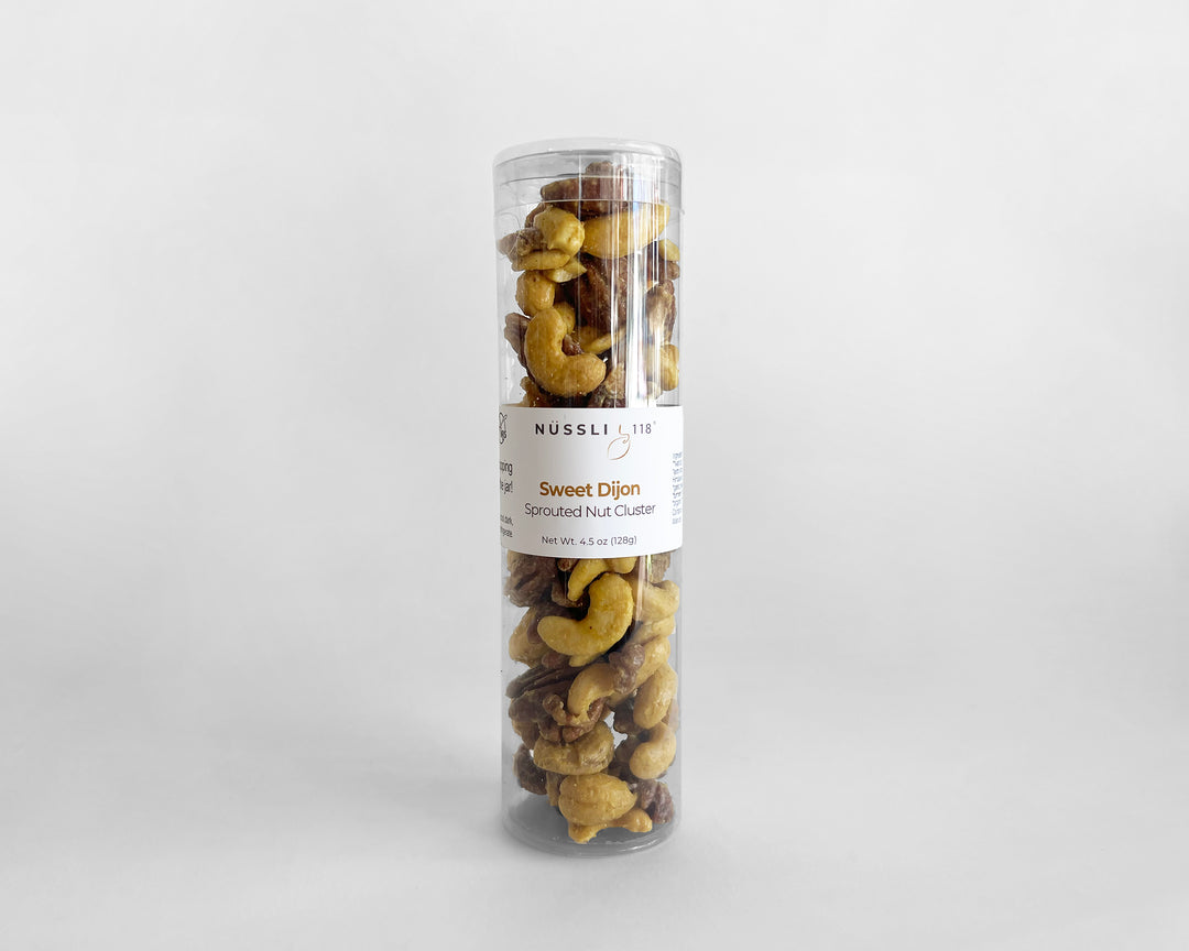 Sweet Dijon Sprouted Nut Clusters