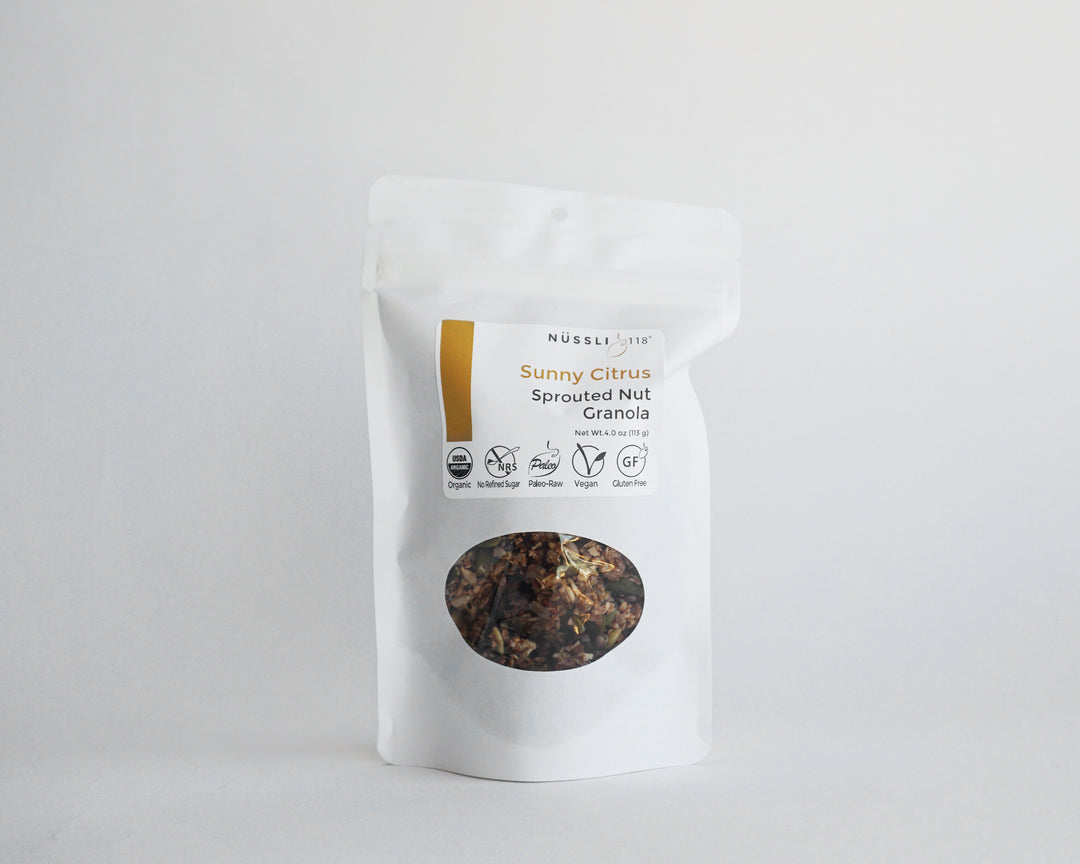 Photo of sprouted nut and sprouted seed organic superfood granola by Nussli118.