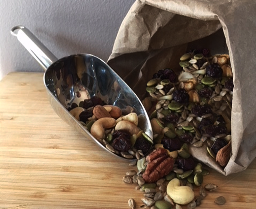 Organic Sprouted Nut Mix Cashews Walnuts Almonds Pumpkin Seeds Sunflower Raisins Cranberries